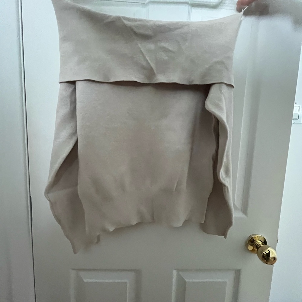RD Style Light Beige Knit Top